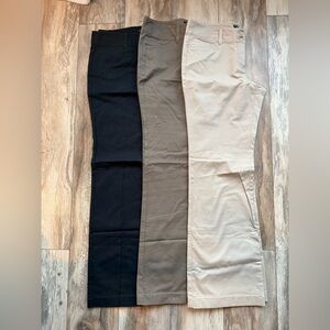 Ann Taylor Women’s Chinos - Black, Brown, Tan